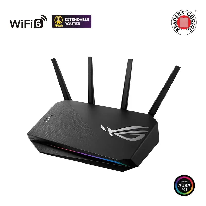 Router Asus Gaming Rog Strix Gs-ax3000wifi 6, Banda Dual