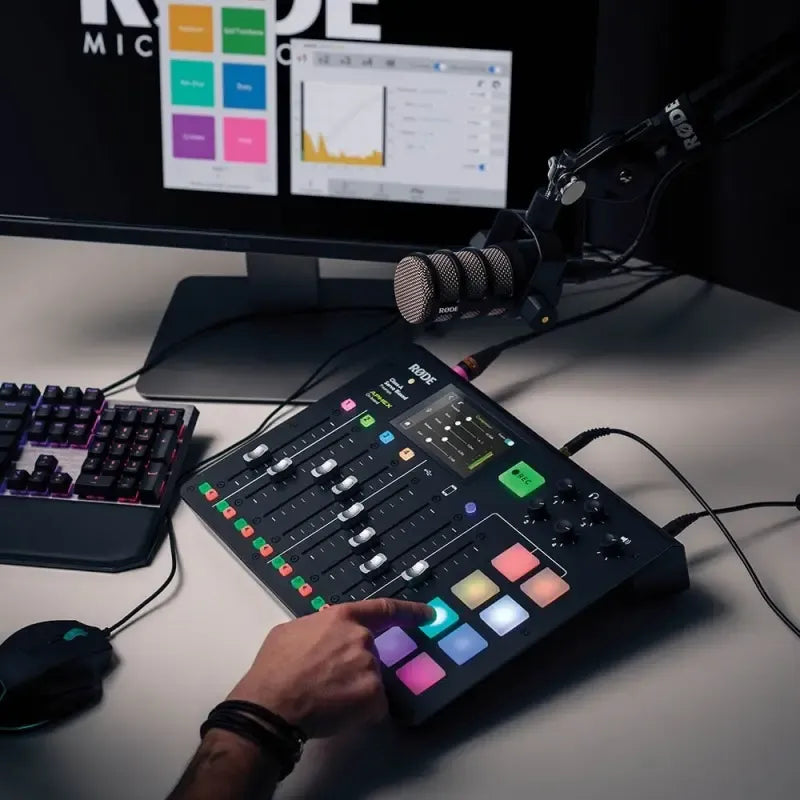 Rode Caster Pro Estudio De Producción De Podcasts Integrado