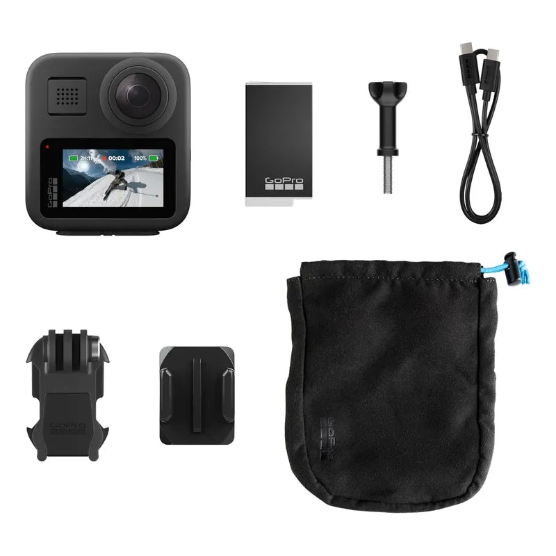 Camara Gopro Max Impermeable 360 Pantalla Negro