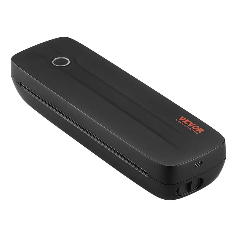 Impresora Portátil Vevor Inalámbrica Sin Tinta De 2600mah Negro