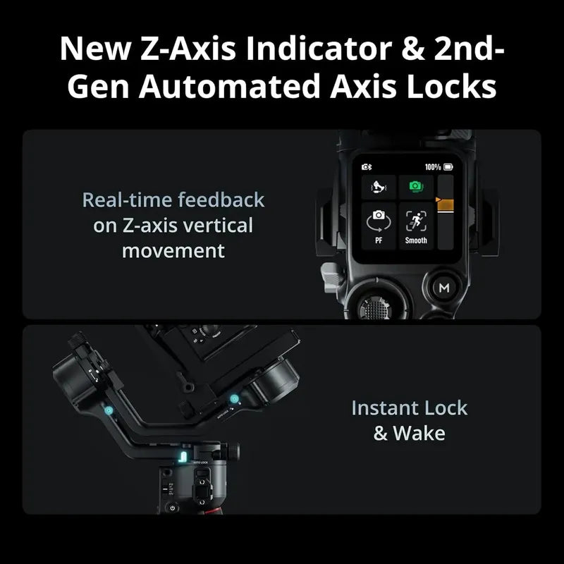 Dji Rs 5 Combo, Estabilizador Gimbal Para Cámaras Negro
