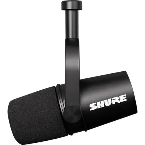 Micrófono Condensador Shure Mv7x Xlr Podcast, Grabación Negro