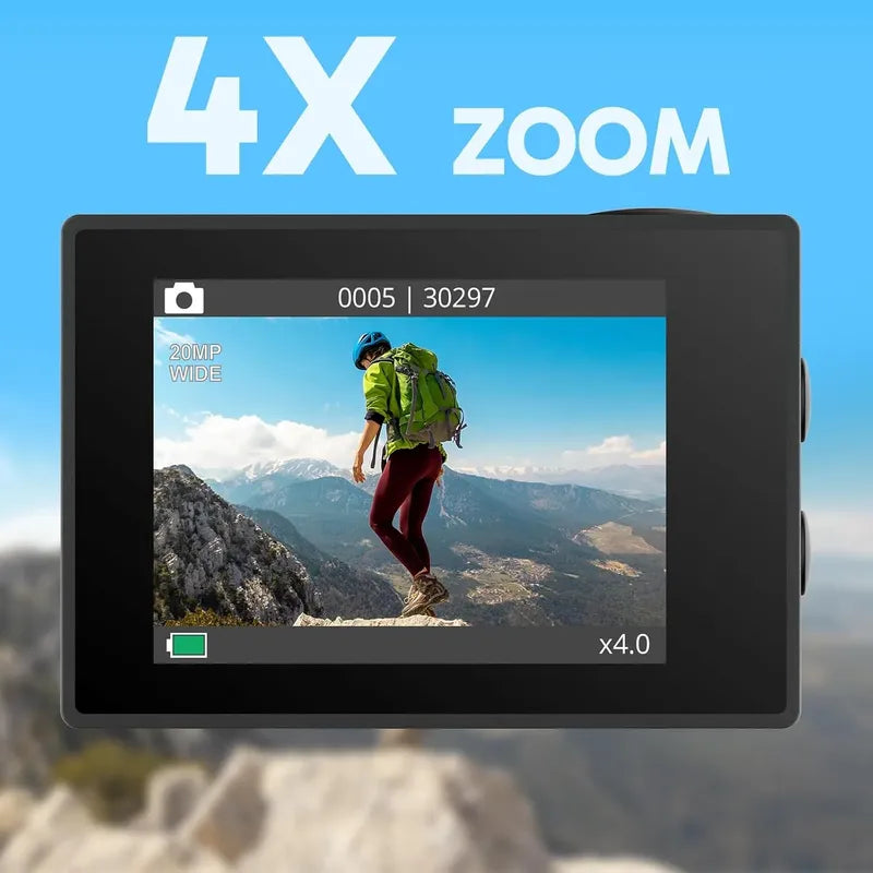 Camara De Accion Akaso Ek7000+ Bundle Kit