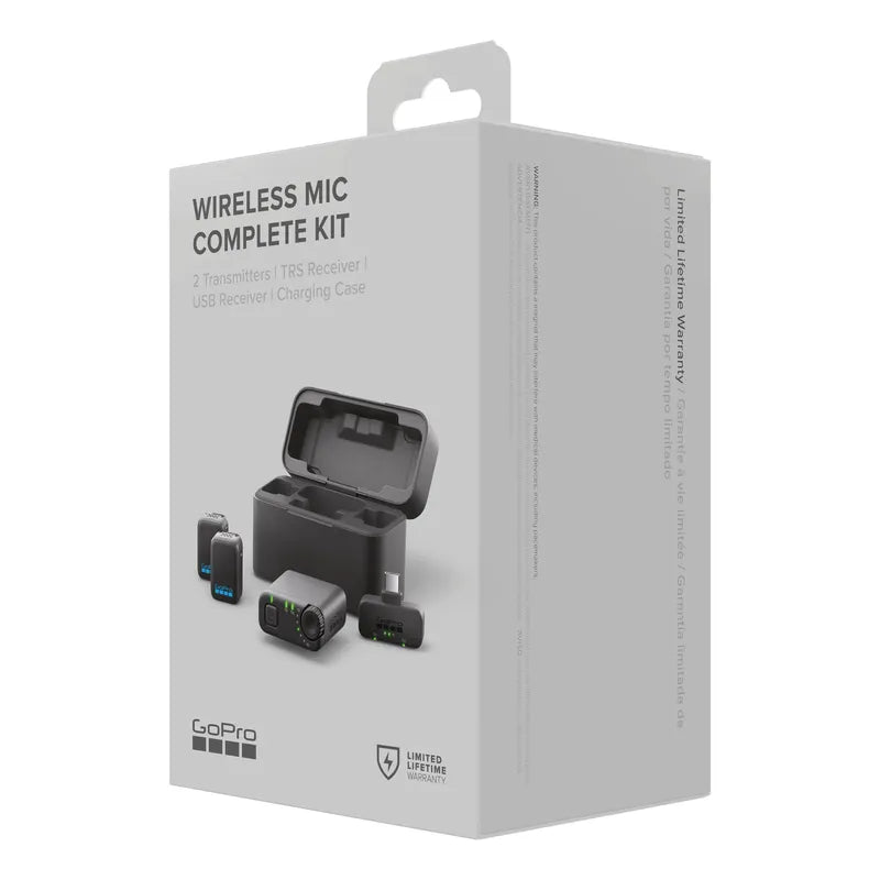Gopro Microfono Wireless Complete Kit Negro