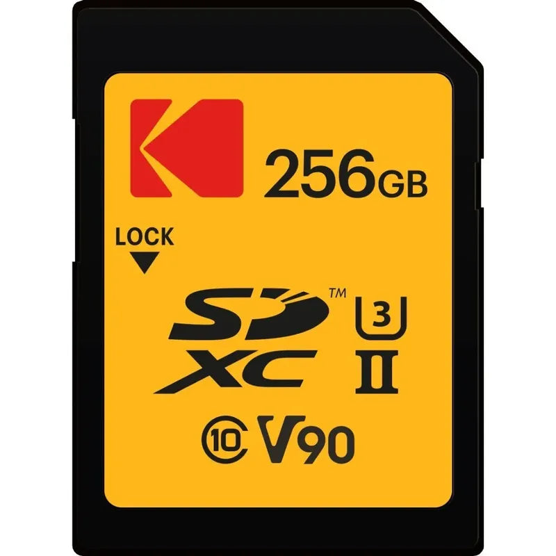 Tarjeta Memoria Kodak Sdxc 256gb Uhs-ii U3 V90 Ultra Pro 8k
