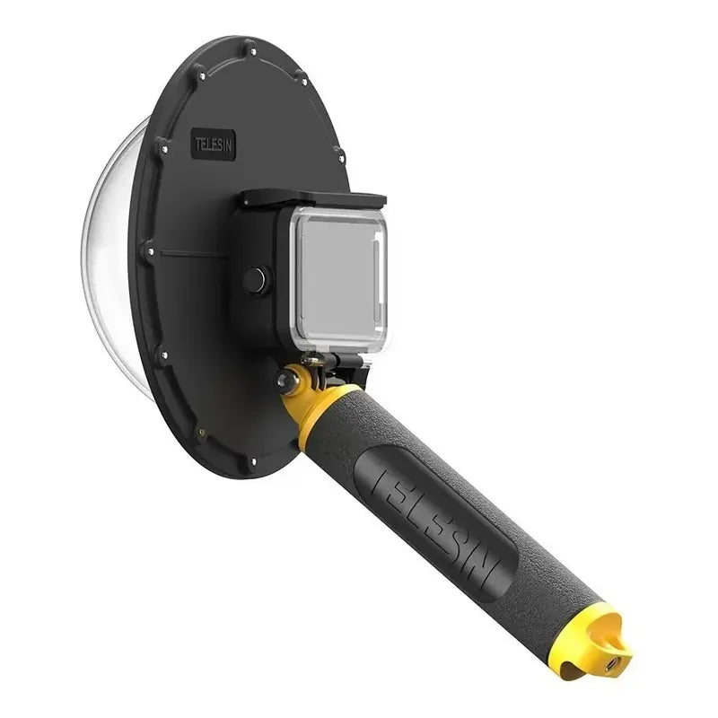 Domo Telesin 6'' 30m Gatillo De Agarre Gopro 9 Y 10 Black