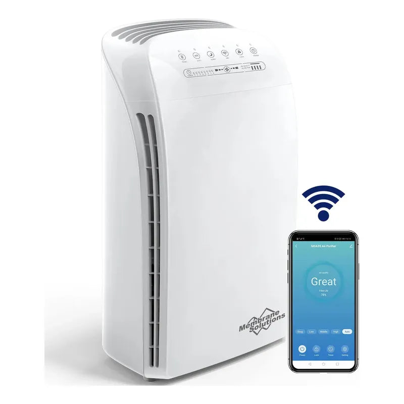 Purificador De Aire Inteligente Hepa Msa3s Silencioso Alexa