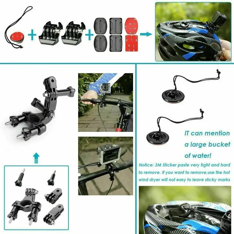 Gopro Deluxe Accessories Mega Bundle Kit