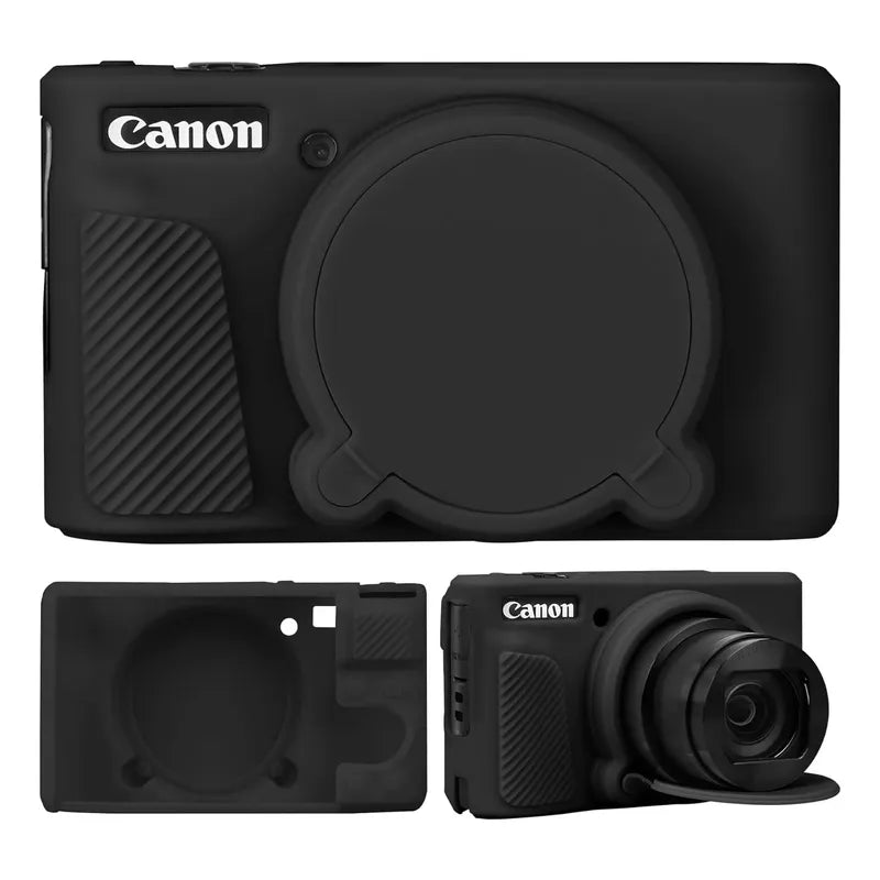 Funda De Cámara Digital Canon Powershot Sx740/sx730 Negro