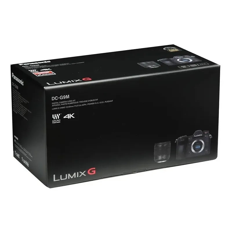 Panasonic Lumix G9+ Lente Lumix G Vario 12-60mm F3.5-5.6 Negro