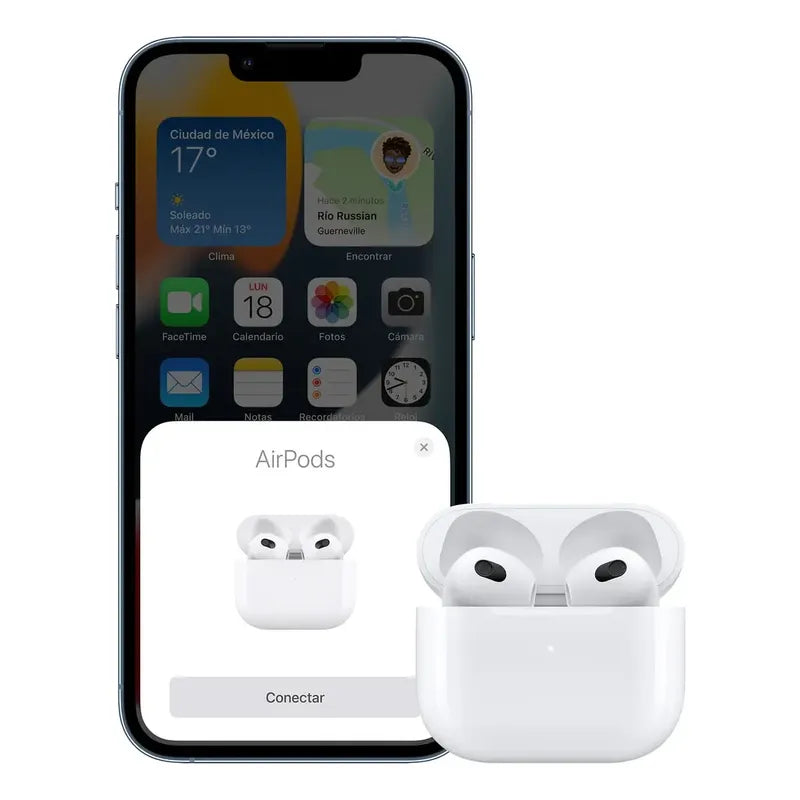 Apple AirPods Pro+ Estuche Carga Inalámbrico Magsafe 3gen. Blanco