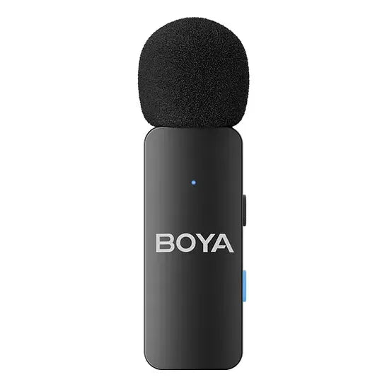 Microfono Wireless Boya By-v4u 4 Personas Usb-c Negro