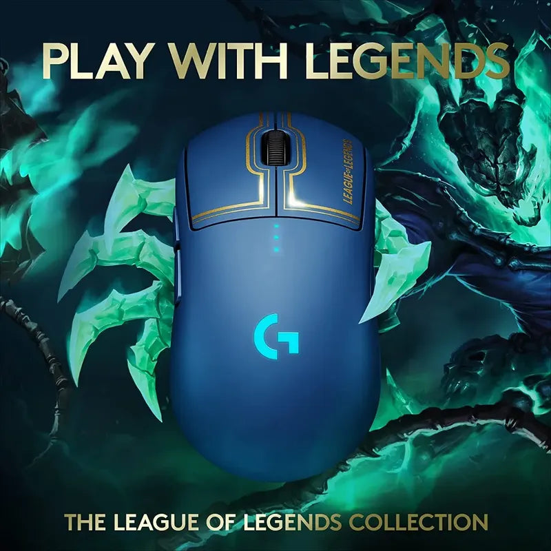 Mouse Logitech G Pro Wireless League Of Legends 25k Dpi, Rgb Oscuro