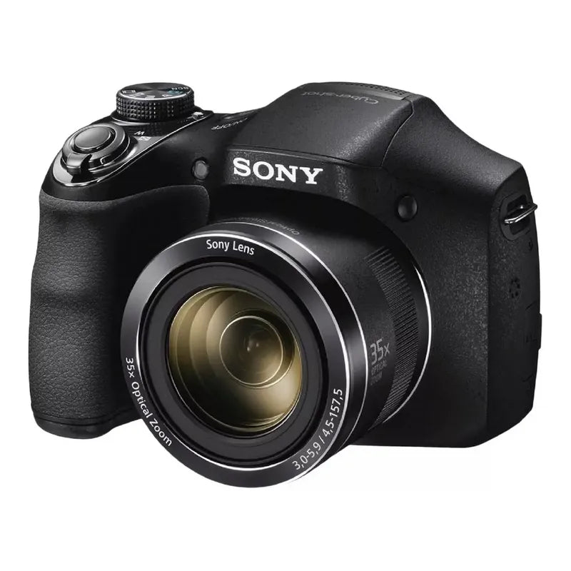 Camara Semi Profesional Sony Dsc H300hd 20mp Zoom 35x Bcv Negro
