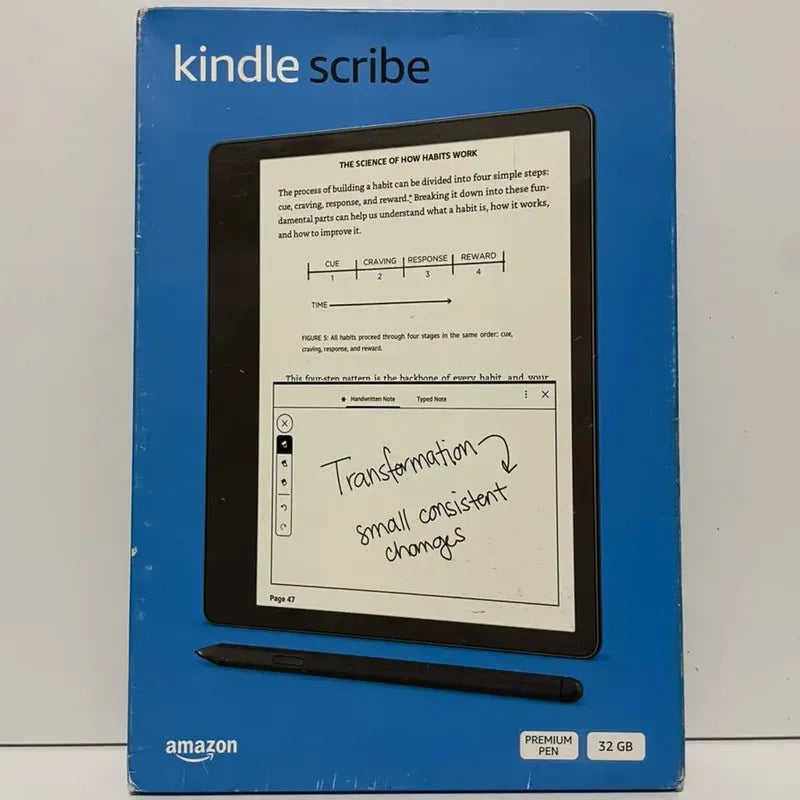 Kindle Scribe 32gb, Pantalla 10.2 , Con Lápiz Negro