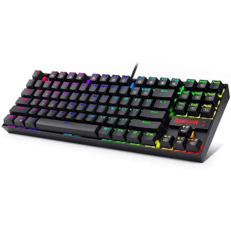 Teclado Mecanico Redragon K552 Gaming 60% Outemu Blue Rgb Negro