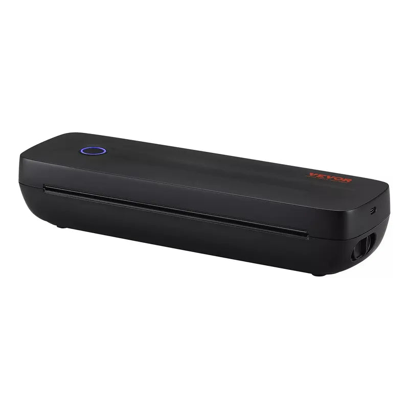 Impresora Portátil Vevor Inalámbrica Sin Tinta De 2600mah Negro
