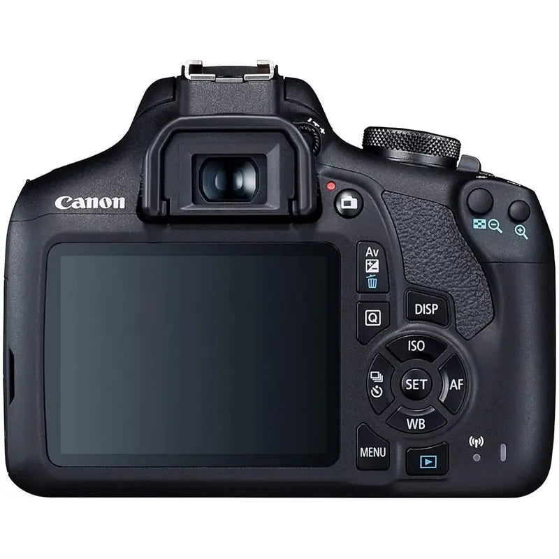 Canon Eos 2000d/rebel T7+ 18-55mm Lens+ Accesorios Negro