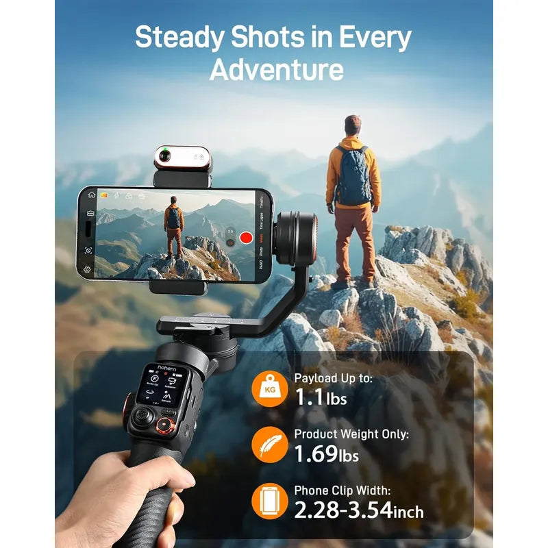 Hohem Isteady M7 Kit Estabilizador Gimbal Para Smartphone
