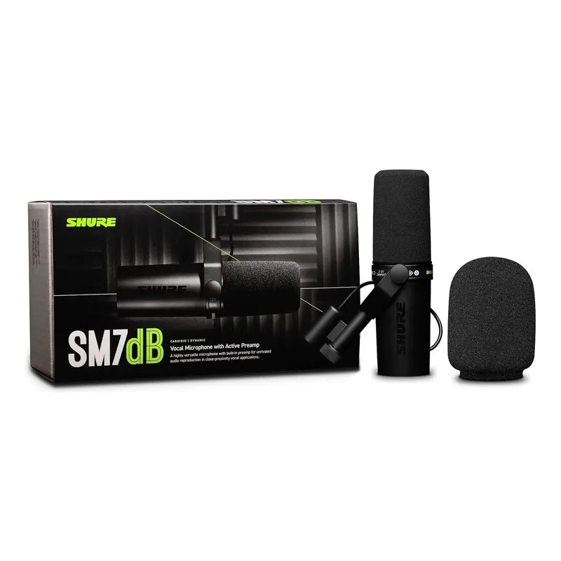 Micrófono Vocal Dinámico Shure Sm7db Compra Dircta Marca Usa
