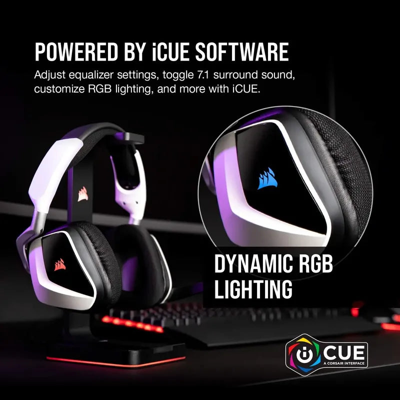 Audifono Premium Corsair Void Rgb Elite Usb 7.1 Envolvent