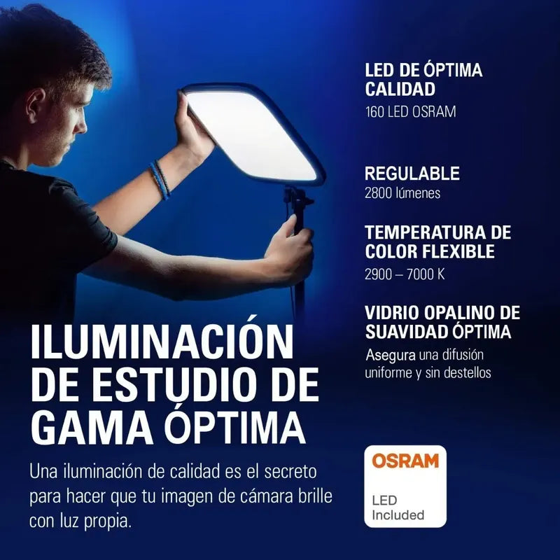 Elgato Key Light Luz Profesional De Estudio Negro
