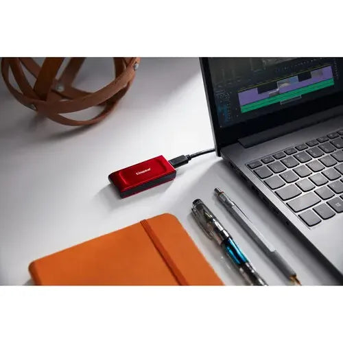 Disco Duro Ssd Portatil Kingston T Xs1000r 2tb Usb-c 3.2 Gen Rojo