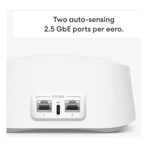 Router Eero 7 Be1800 Dual Banda Wifi 7 2.5g 3pack