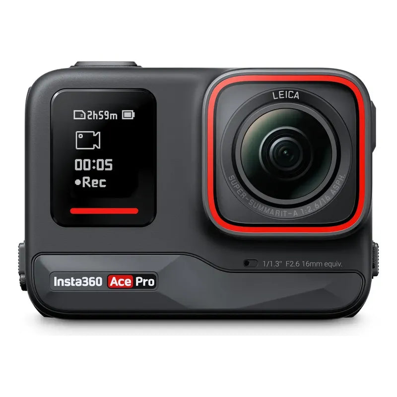 Cámara De Acción Insta360 Ace Pro 8k, 48 Mp, Adventure Kit Gris Oscuro