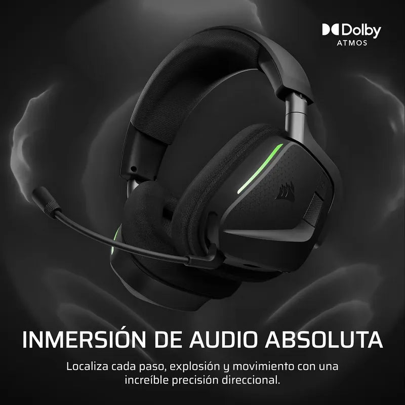 Corsair Void V2 Max Wireless Gaming Varias Plataformas Negro