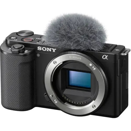Cámara Sony Zv-e10 Uhd 4k30p Cmos Exmor Aps-c De 24,2 Mp Negro