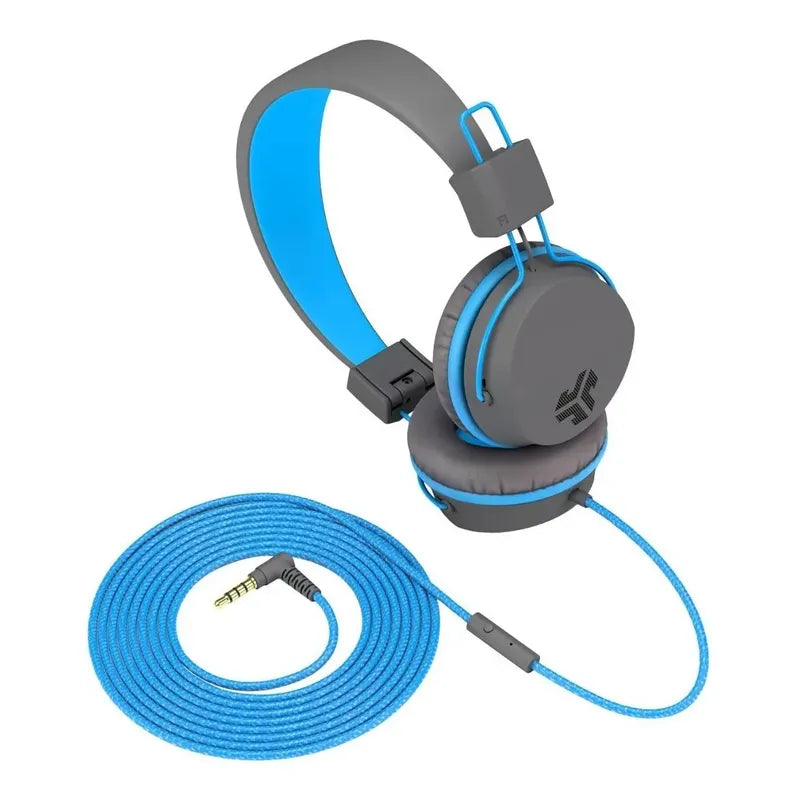Audifonos Jbuddies Para Niños Con Kid Safe 85db Limite Gris