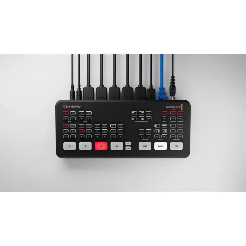 Blackmagic Atem Mini Pro Hdmi Live Stream Switcher