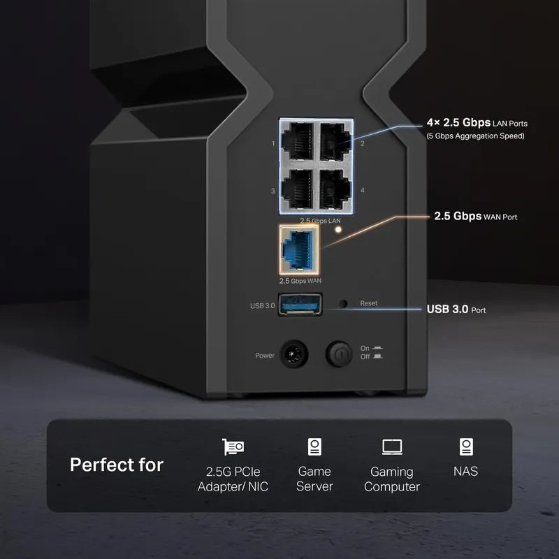 Router Tp Link Archer Be9300 Wifi 7 Tri Banda Rompe Muros