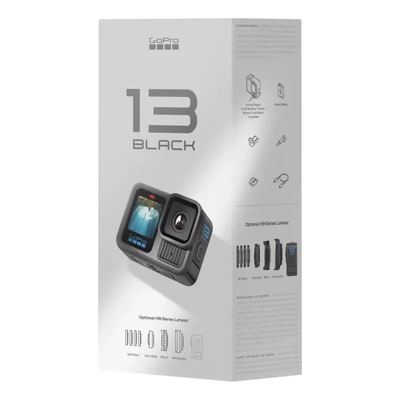 Camara Gopro Hero 13 Black 5.3k 27mp Negro
