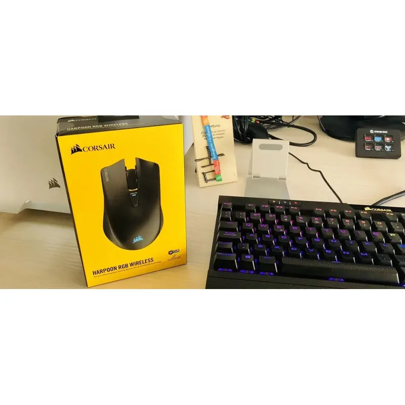 Mouse Corsair Harpoon Rgb Wireless 2.4ghz. 10.000dpi Negro