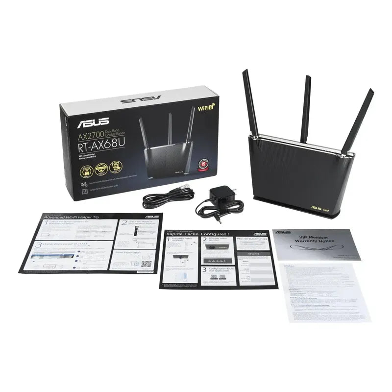 Router Asus Rt-ax68u Ax2700 Wireless Dual-band Gigabit Wifi6