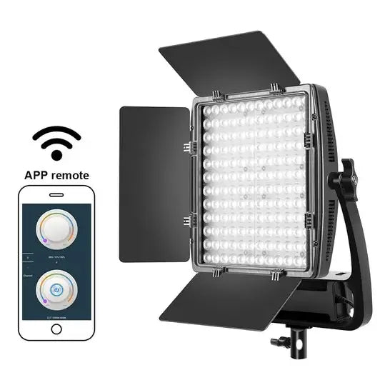 Panel Led Bicolor Gvm Lt100s 3 Pack Negro Blanco Frío