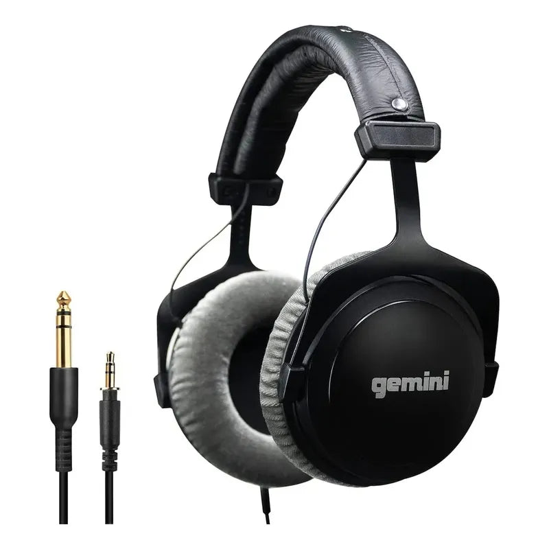 Audifonos Profesionales Gemini Djx-1000 Negro