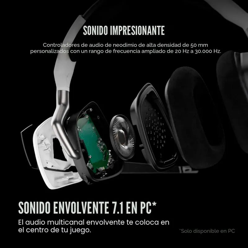 Audifono Premium Corsair Void Rgb Elite Usb 7.1 Envolvent