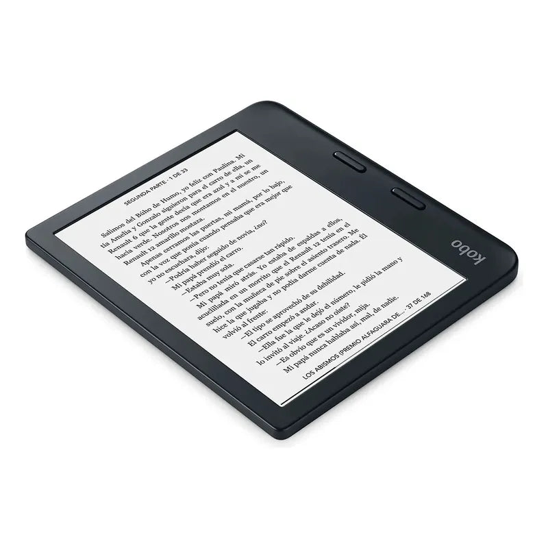 Ebook Kobo Libra 2, 7 Hd, Audiobook 32 Gb Resistente Agua Negro