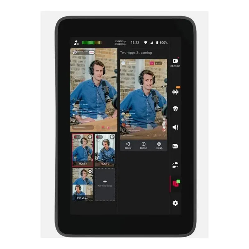 Yololiv Yolobox Ultra 8gb/256gb Streaming En Vivo Portatil Negro