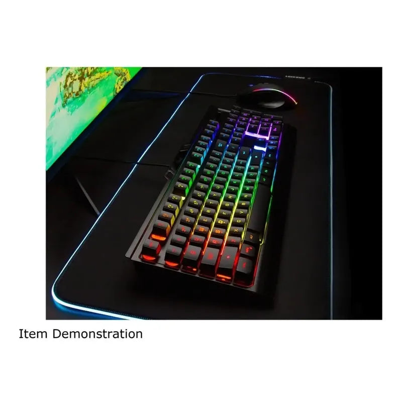Teclado Gaming Membrana Rosewill Neon K54 Rgb Anti-ghosting Negro