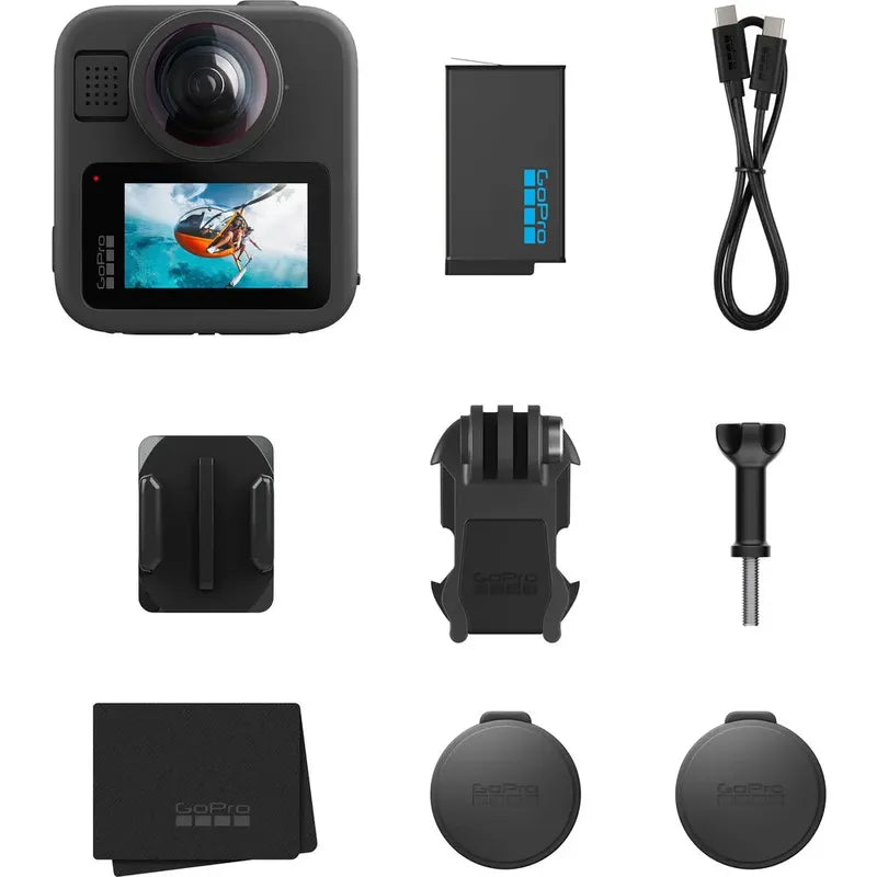 Camara Accion Gopro Max 2, True 8k 360, Waterproof Negro