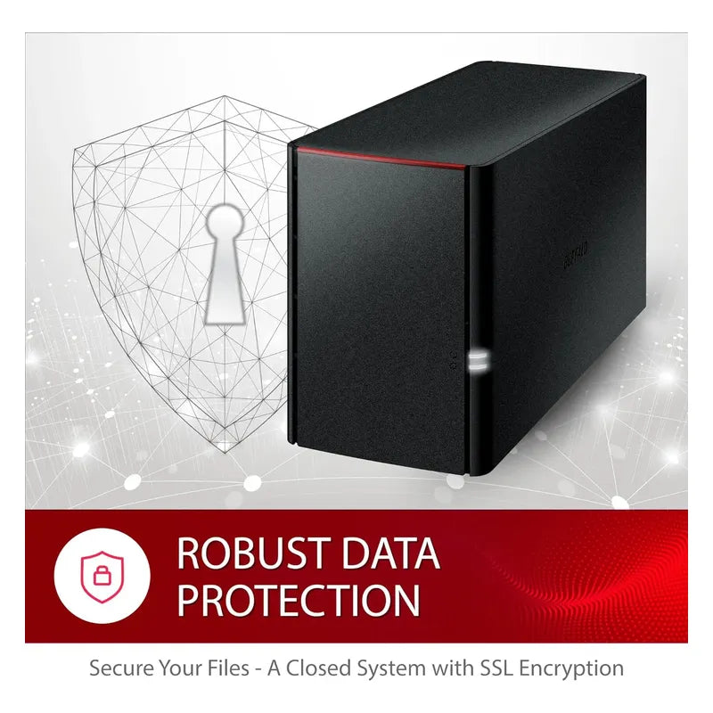 Nas Buffalo Linkstation Soho 220 2 Bahías 12 Tb (2 X 6 Tb)