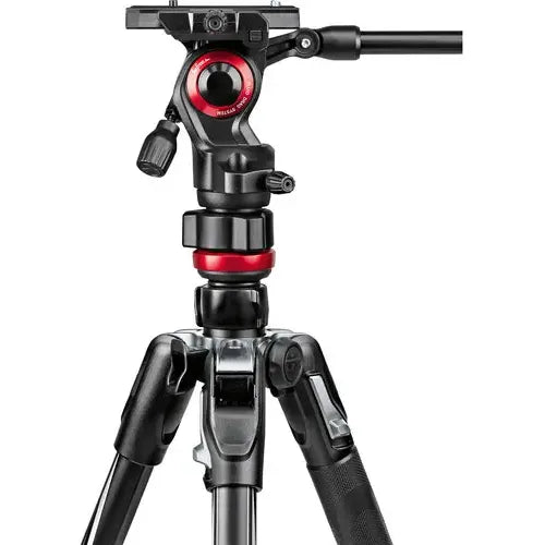 Tripode Manfrotto Befree Live Con Palanca Y Cabezal De Vídeo Negro