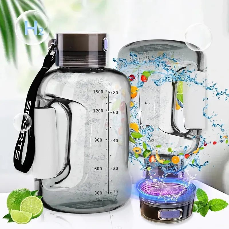 Botella De Agua De Hidrógeno H2 Cup 1,5 L