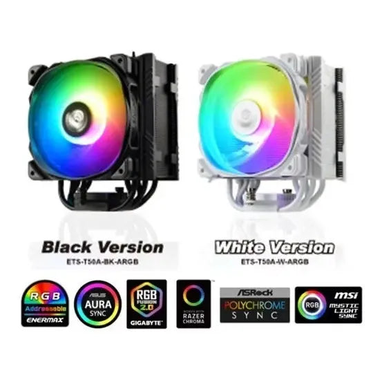 Disipador Cpu Enermax Ets-t50 Axe Rgb Intel/amd
