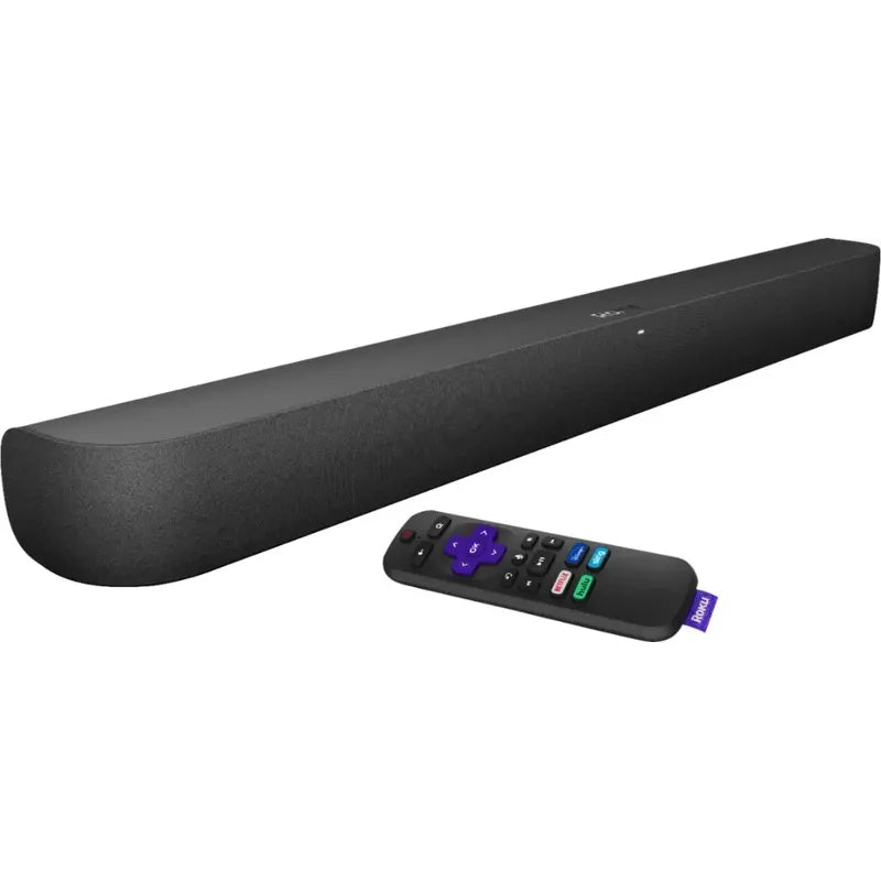 Barra De Sonido Inteligente Roku 4k Hd Hdr Negro