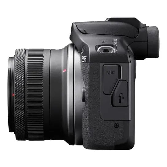 Camara Canon Eos R100 Mirrorless 2 Lente 18-45mm Y 75-300mm Negro
